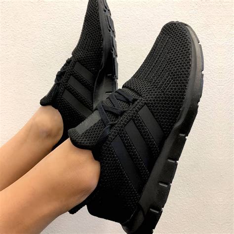 adidas all black shoes womens cheap